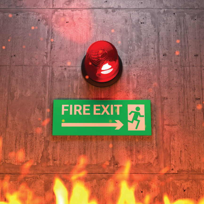 نظام إنذار الحريق